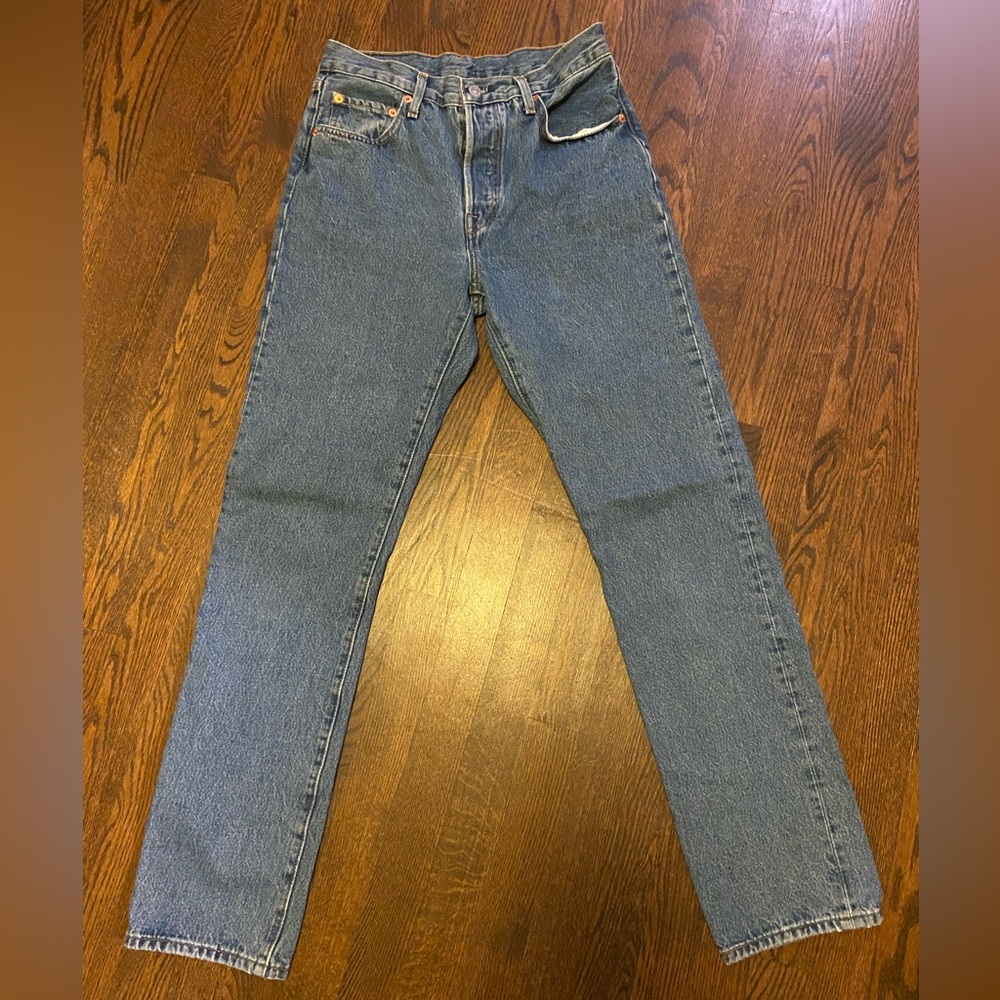 Levis 501 Jeans Straight Leg